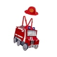 thumbnail image 4 of Disfraz de Halloween, divertido disfraz infantil para juegos de rol de Halloween para cumpleaños. Camión de bomberos, 4 of 10