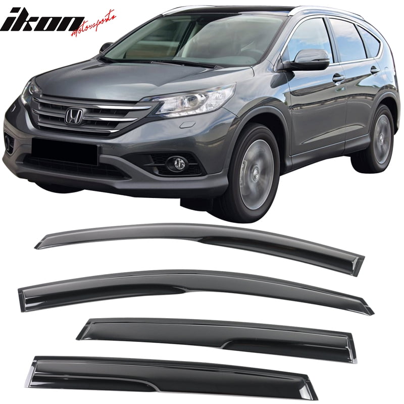 Compatible with 1216 Honda CRV MU Style Acrylic Window Vent Visor