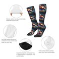 thumbnail image 4 of Sigee Mario Au for Socks for Men Women Gifts for Him Boyfriend Teenage Boys Stocking Stuffers One Size, 4 of 7