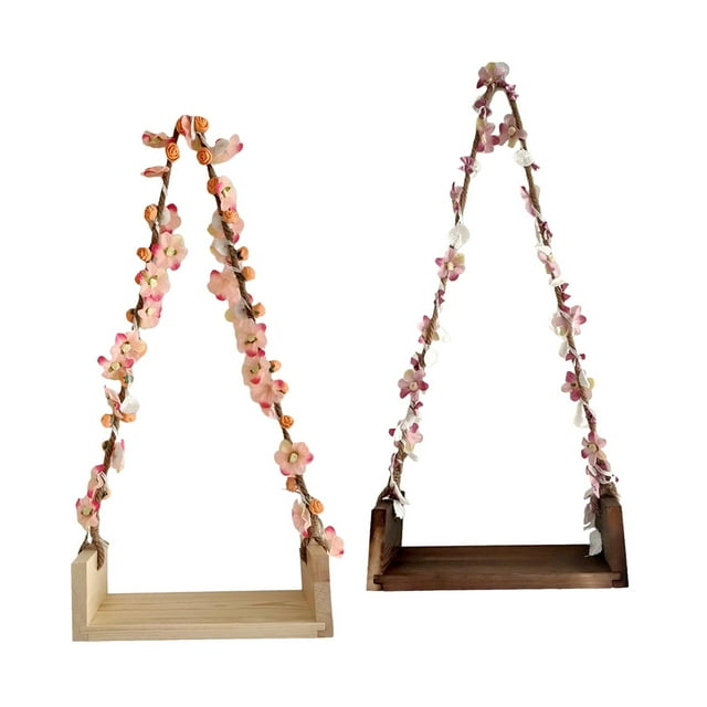 2 Asientos de Columpio de con de de Flores para Niños, , Niños Recién Nacidos