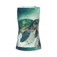 thumbnail image 5 of Haiem Watercolor Turtle1 Workout Tank Tops for Women, Athletic Sports Slim-Fit Tank Tops, Compression Sleeveless Dry Fit Shirts,Athletic Shirt-XX-Large, 5 of 9
