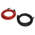 thumbnail image 1 of Cable de extensión de panel solar AWG, cable de extensión solar de extensión de panel solar de 2 piezas con conector hembra y macho Cable de extensión solar AWG Máxima confiabilidad, 1 of 9
