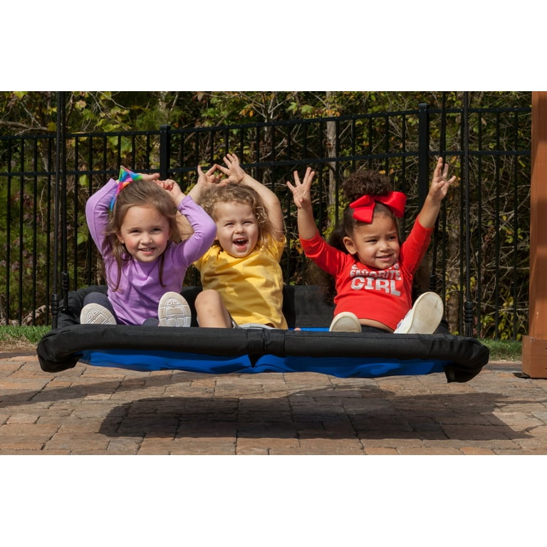 Kids Platform Swing- Blue - Walmart.com Kids Platform Swing- Blue - Walmart.com