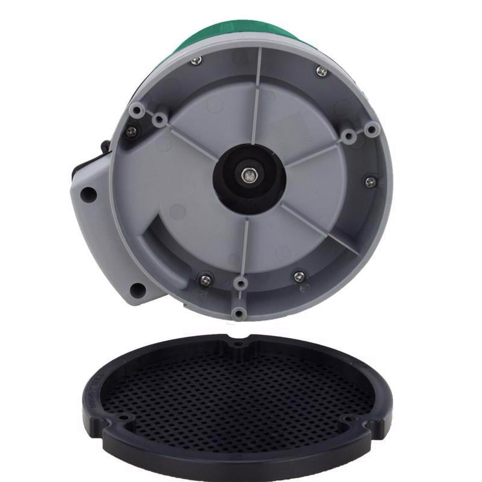 Zoeller 4012675 0.3 HP 2400 GPH Thermoplastic Electronic Switch Bottom AC Submersible Utility Pump