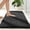 Dark Grey-1'8" x 2'8" (20''x32'' Bathroom Rug), variant on White Bathroom Runner Rug 24x55 Inch - Long Chenille Bath Mat  Extra Soft Shaggy Plush Absorbent Non-slip Washable For Tub Bedside And Kitchen