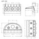 thumbnail image 3 of Juego Tuercas Bloqueo para Cuerdas Guitarra Eléctrica Sin Cabeza 6 Llave Y Tornillo (), 3 of 4