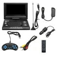 thumbnail image 1 of 7.8 Inch 16:9 Widescreen DVD Player 270° Rotatable LCD Screen Home Car TV DVD Player Portable VCD MP3 Viewer With Game Function ,Swivel Screen, 1 of 5