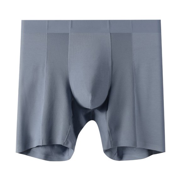 Mens Breathable Comfy Modal Boxer Briefs Shorts Bulge Underpants Underwear