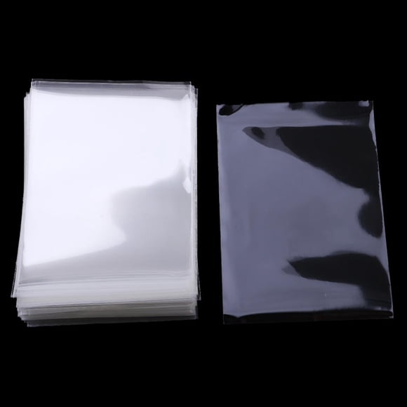 100 Unids / Pack de Fundas para Tarjetas Yotijar 66x90mm Sin Sellar