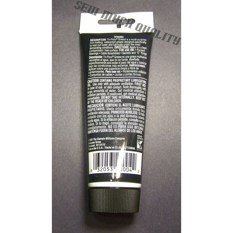 GREASE Tri-Flow 3oz. Tube Clear Synthetic Lubricant Sewing Machine Gears Parts supplier:sew_much_quality - Walmart.com GREASE Tri-Flow 3oz. Tube Clear Synthetic Lubricant Sewing Machine Gears Parts supplier:sew_much_quality - Walmart.com