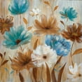 thumbnail image 3 of Nan 20x20 Black Modern Framed Museum Art Print Titled - Fionas Garden I, 3 of 5
