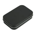 thumbnail image 3 of Caja de almacenamiento de tarjetas Baoblaze organizador de hierro portátil duradero Negro, 3 of 8