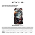 thumbnail image 4 of Sikiie USA Bald Eagle Basketball Jersey Reversible Men's Mesh Athletic Sports Shirts Training Practice S-4XL4X-Large, 4 of 6