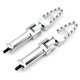 thumbnail image 5 of Reposapiés traseros con soporte para Fxbrs Reemplazar Plata de clavija estrecha Cola reposapiés de moto, 5 of 8