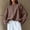 #1Brown, variant on AcaicsNo Boundaries Women's Long Sleeve Top, Oversized Drop Shoulder Crew Neck Casual Soft Loungewear Shirts for Daily Wear