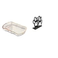 thumbnail image 1 of Elegante Bandeja Multiusos Para Alimentos Y Artículos De Tocador Con Decoración De Pata De Perro De Hierro Para Guardar El Desayuno Y Elegante Organizador De Pañuelos Para Cafeterías Y, 1 of 8