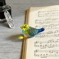 thumbnail image 5 of 3" Colorful Glass Bird Figurine Miniature Blown Glass Birds Bird Gifts Handmade Miniature Small Crystal Bird Gifts Animals Collectible Figurines for Desk Table Decor, 5 of 5