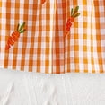 thumbnail image 6 of Gibobby Toddler Girl Dress Toddle Baby Girl Dress Ruffle Summer Sleeveless Dresses Floral Sundress Photoshoot Outfit(3-4 Years,Orange), 6 of 7