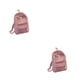 thumbnail image 2 of Minnieouse con estilo Fácil de combinar Gran capacidad Cremallera Estudiante Niñas Escuela secundaria Bolsa Regalo de cumpleaños Rosa Rosa 2Conjunto, 2 of 6