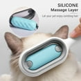 thumbnail image 2 of 4-in-1 Pet Grooming Tool: Multi-Functional Hair Remover Brush with 10 Disposable Wipes - Green Short Teeth Design for Dogs, Cats & All Pets - Knot Opening, Dead Hair Removal, Massage & Sofa/Carpet, 2 of 6