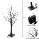 thumbnail image 5 of Luz de noche LED Birch Net fondo rojo luz de ambiente festivo habitación decoración navideña nieve polvo árbol luz de Navidad, 5 of 6