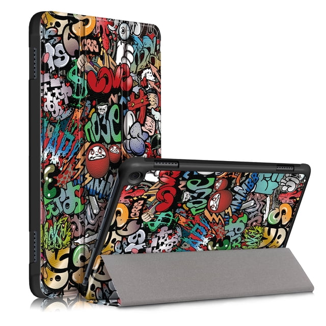 Case Fits All-New Kindle Fire HD 8 & 8 Plus Tablet (12th Generation/10th Generation, 2022/2020 Release) 8",Slim Folding Stand Cover with Auto Wake/Sleep,Forest