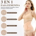 thumbnail image 2 of 3 en 1 Faja Postparto Ajustable y Cómoda, Banda Elástica Para Cesárea, Ayuda a Recuperar, Soporte de Espalda, Para Mujer y Maternidad, 2 of 4