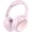 Pink, variant on Hybrid ANC Over-Ear Headphones, 100H Playtime, Hi-Res Audio, 6.0, Multi-Mode Noise Cancellation, Comfort Fit, iOS & Android Compatible, Foldable Design, Travel-Friendly (Black)