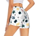 thumbnail image 3 of Fotbe Turtles And Corals Womens High Waist Running Shorts Athletic Workout Quick Dry Shorts for Women with Pockets Gym Yoga Summer Shorts-Medium, 3 of 9