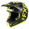 FXR Torque Evo Snowmobile Helmet Light Black Hi-Vis Charcoal (Matte Finish) - Small 190621-1065-07