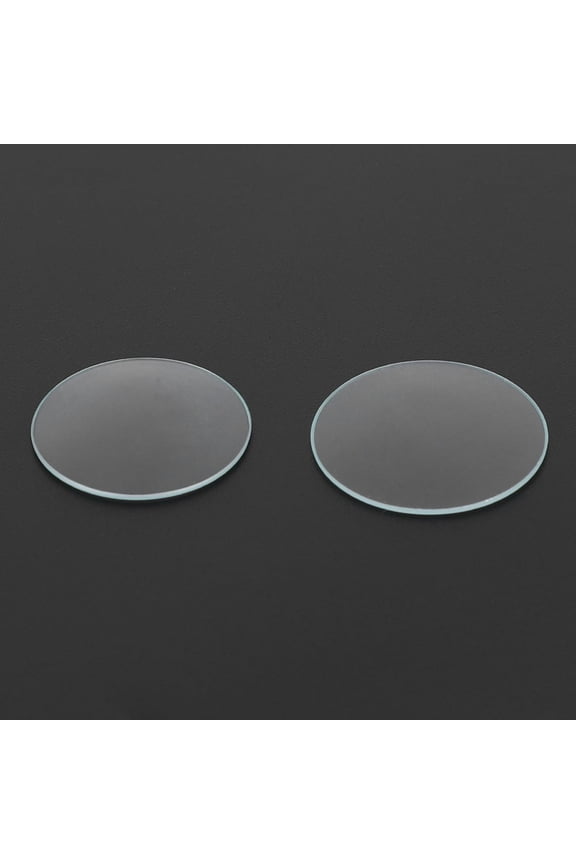 Double Dome Watch Glass Replacement Concave Lens Repair Part (30mm/1.2in + 32mm/1.3in)