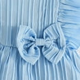 thumbnail image 4 of Toddler Girls Dresses Tulle&nbsp;Dress&nbsp;Girls Blue Dresses For Girls Girls Wedding Dress Girls Dresses Size 12-18M, 4 of 7