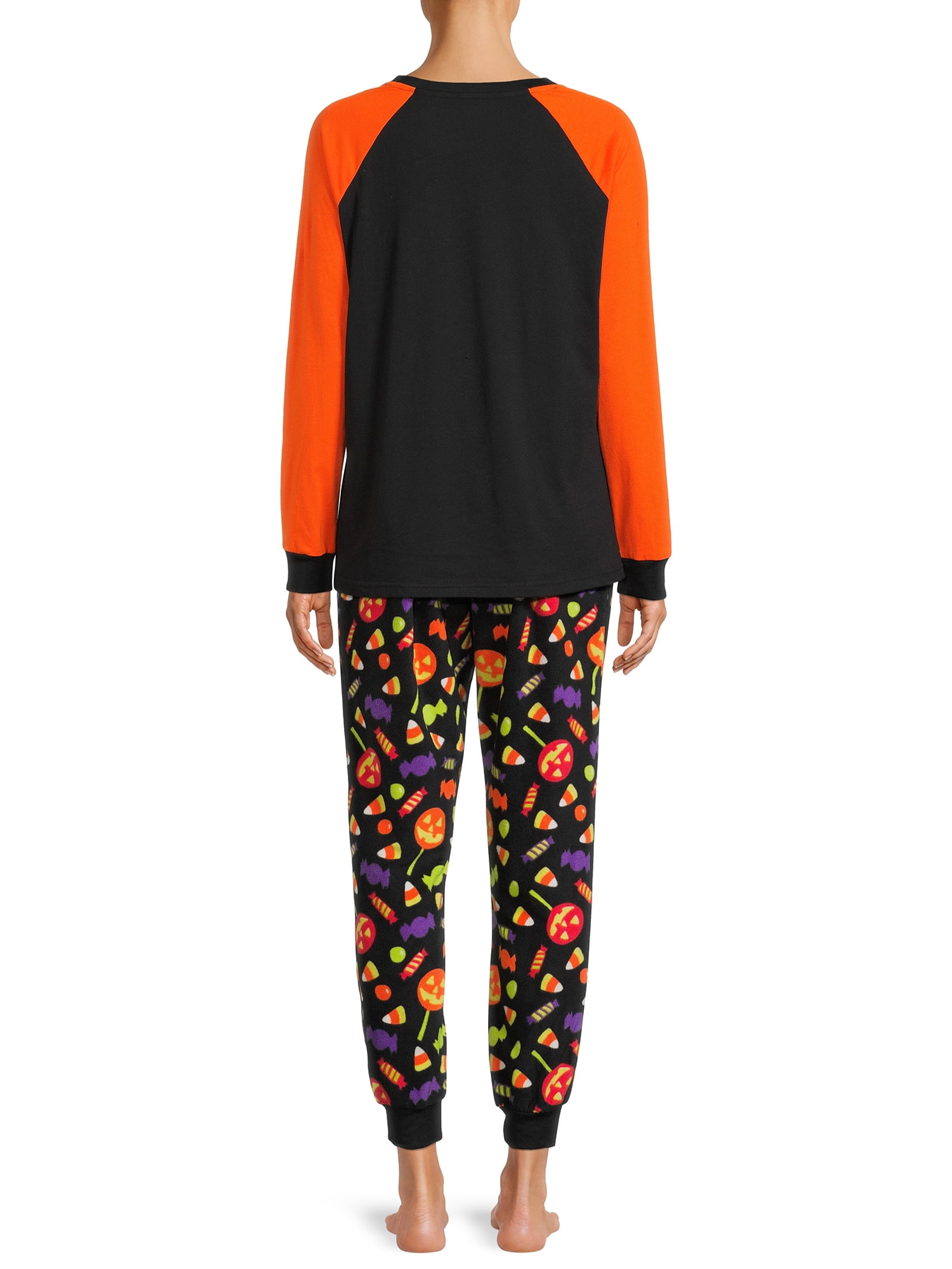Women s and Women s Plus Size Halloween Family Pajama Set Walmart