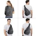 thumbnail image 4 of KAWELL Sling Backpack, Multipurpose Crossbody Shoulder Bag Travel Hiking Daypack, 4 of 6