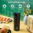 thumbnail image 2 of Reduce 16oz Perk One-Handed Coffee Tumbler, Black, 2 of 6