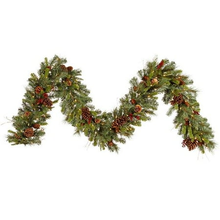 Vickerman 9' X 14" Cibola Mix Garland Dura 100CL