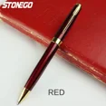 thumbnail image 1 of Metal Ballpoint Pen, Black Ink Medium Point 1.0mm Smooth Writing Retractable Ball Point Pen Business Signature Pen Red, 1 of 6