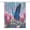style, variant on Vibe Blooming Tulips Shower Curtain Fabric Bathroom Decor with Hooks