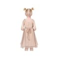 thumbnail image 5 of Girls Dress Beige Ruffle Halter Party Layer Chiffon Summer Sleeveless 4 Years, 5 of 6