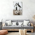 thumbnail image 5 of Rustic Country Church and Cotton Field Canvas Wall Art, Vintage Farmhouse Chapel Painting Print, Framed Religious Wall Decor for Living Room & Bedroom, Christian Home Gift 12*18inch(30*45cm), 5 of 6