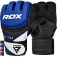 thumbnail image 1 of Guantes MMA RDX F12 Grappling Sparring Maya Hide Leather, 1 of 7