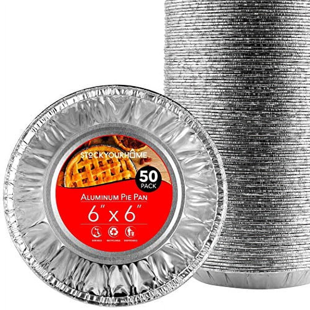 Aluminum Foil Pie Pans - 6 S-25409 - Uline