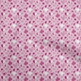 thumbnail image 1 of oneOone Cotton Flex Light Pink Fabric Heart Fabric For Sewing Printed Craft Fabric By The Yard 40 Inch Wide, 1 of 6