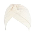 thumbnail image 3 of zobvuyeg Stretch Pleated Turbans Fabric Turban Anti-UV Sun-proof Head Turbans Head Turbans No Brim Beanie Hat Party Turbines for Women Girls, 3 of 7