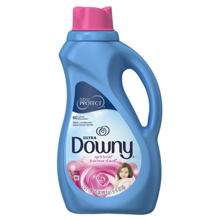 Downy Ultra Liquid Fabric Conditioner, April Fresh, 60 Loads, 51 fl oz
