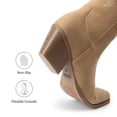 thumbnail image 4 of DREAM PAIRS Women's Knee High Cowboy Boots Classic Embroidered Western Boots with Pointed Toe Flexible Non-Slip Chunky Heel Boots, 4 of 6