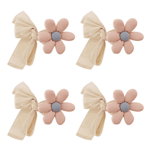 Flower Shape Window Curtain Bundle Band Kids Room Hanging Curtain Holders Tie Backs Curtain Accessories Home Decor B