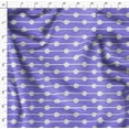 thumbnail image 4 of Soimoi Purple polyester Crepe Fabric Dot & Stripe Print Sewing Fabric Yard 52 Inch Wide, 4 of 5