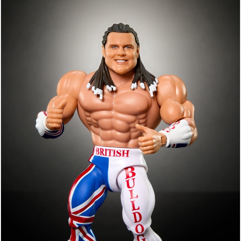 WWE Retro Superstars British Bulldog 6-inch Action Figure with