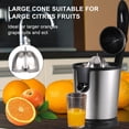 thumbnail image 4 of Freer 180W Orange Squeezer Electric Fruit Juicer Machine Blender Hand Extractors Stainless Steel Small for Home Appliances, 4 of 7